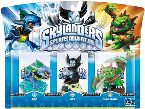 Skylanders : Figuras Triple Pack 1E